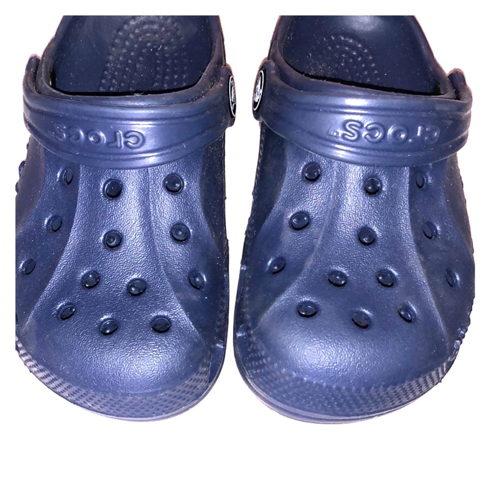Toddler Navy Crocs
